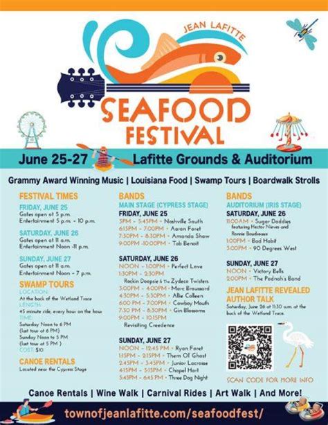 jean lafitte seafood festival|jean lafitte festival schedule.